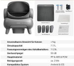 Nutikas kassiliivakast M1 Isepuhastuv Automaatne Kassi WC Rakenduse Juhtimine Eriti Suur Ruum Sobib Suurtele Kassidele Lemmikloomade Liivakast 67*58*50cm hall