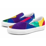Vans Classic Slip-On Pride - Patchwork Unisex Tossud Mitmev&auml;rviline Mitu T&otilde;eline Valge VN0A33TB44B 40