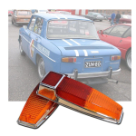 Vintage tagatule klaas R8 Alpine A110 Gordini 1300 RSL jaoks | Retroklassikaline tagalambi klaas | Vana tagatule asendus merevaigukollane/punane