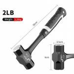 Z50 2LB-3LB Sepahaamr Raskeveok &Uuml;hes t&uuml;kis Sepistatud Terasest Telliste Puurimine Praguvasarad Ehitusinseneri Haamer