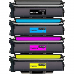 Toner - SUPPLY GUY - TN-423 - Pack de 4 - Excellente qualit&eacute; - Compatible Laser