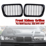 Auto esikaitseraua neerukujuline iluv&otilde;re Sobib BMW E36 M3 318I 323I 328I 3. seeriale 1997 1998 1999 ABS Muudetud osa Type1 Gloss Black