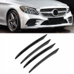 Front Air Vent Cover Trim For 2015- Mercedes-Benz C Class Carbon Fiber style