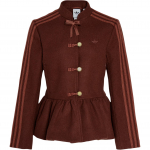 Adidas Originals uusaasta FW25 uus Hiina stiil v&ouml;&ouml;kohta r&otilde;hutav sportlik triibuline liibuv jakk naiste jakid KR5069 XS