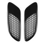 2 TK Mootori kapoti ventilatsiooni luugid &Otilde;hukulbi kapoti ventilatsiooni kate BMW E90 E91 E92 E93 M3 &otilde;hu sisselaskeava kate l&auml;ikiv must Glossy Black