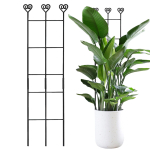 Taimede v&otilde;restik Roostevabast metallist postid 83x20cm Monstera taime toestuspostid Pothosele, luuderohule, elul&otilde;ngale, filodendronile R&otilde;dule China Mainland black