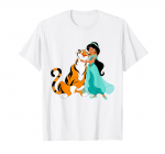 Disney Aladdini printsess Jasmine ja Rajah S&otilde;brad T-s&auml;rk