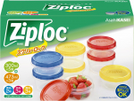 Ziploc Kruukinnaga Suletavad S&auml;ilitusn&otilde;ud, Karbid, 8-pakk