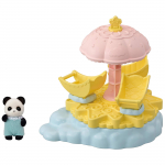 Sylvanian Families L&otilde;bustuspark M&auml;nguv&auml;ljaku varustus ST Mark Vanus 3 ja M&auml;nguasi Sylvanian Epoch [T&auml;hine Karussellikomplekt] CO-69 Sertifitseeritud, &Uuml;les,