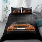 Antiikne Retro Autode Gala Tekikott Komplekt King Queen Double Full Twin Single Suurused Voodipesu Komplekt AU Single(140*210cm)3pcs