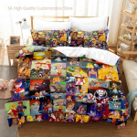 She Ra Ja V&otilde;imuprintsessid Voodipesukomplekt &Uuml;he Twin T&auml;is Kuninganna Kuningas Suuruses Voodikomplekt T&auml;iskasvanute Magamistuba Tekikoti Komplektid 3D EU Single(135*200cm)3pcs