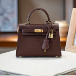 EP peopesamustriga teise p&otilde;lvkonna Kelly kott v&auml;lise &otilde;mblusega naiste kott (H628KL) Mini size 19cm (without lock)