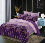 Boheemlik eksootiline lilleline tekikottide komplekt Boho v&auml;rviline vana triibulise prindiga voodipesukomplekt luksuslik pehme geomeetrilise mustriga tekikott EU Single(135*200cm)3pcs