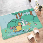 Armas P-Pusheen-Kass K&ouml;&ouml;gimatt P&otilde;hjamaade Stiilis Magamistoa Elutoa Uksematt Kodu R&otilde;du Libisemisvastane Tervitusvaip 40x60 cm