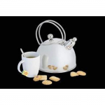 Bouilloire sifflante - Demeyere - Argent&eacute; - 2,5 l - Acier inoxydable - 2,5 l
