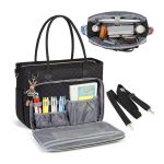 New teacher handbag, laptop bag, women's shoulder bag, briefcase, bag with insulated pocket One Size must