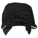 For Jeep Wrangler TJ Waterproof Anti-Ultraviolet Sunshade Dust Cover Half Heat ulation Car Cover Black 2 Door black
