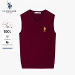USA. POLO ASSN. Meeste V-kaelusega kootud vest L