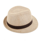 Fedora - Brave Brothers H639 Beige Brown/Free Size beige
