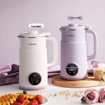 OSTMARS Automaatne sojapiima valmistaja: Kompaktne, Multifunktsionaalne, K&uuml;psetuseta, Filtrivaba, Blenderdamise, Purustamise Masin. White, Stainless Steel Liner, 20 Blade, 1700ML gray