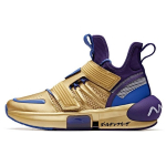 ANTA Basketball Shoes Men's High top Purple/Gold/Blue 11941602-3 42