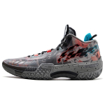 Li Ning Jie Ao Basketball Shoes Men's Mid top Gray/Black ABFT035-3 39.5 gray
