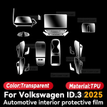 For VOLKSWAGEN ID.3 2025 Car Interior Protection Anti-Scratch Film Sticker trument Center Control Navigation Screen Left rudder