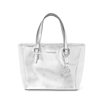 Michael Kors MK Jet Set Logoga T&otilde;mblukuga &Uuml;lemine K&uuml;ljekott Naistele H&otilde;bedane 35H3STVT0M-040 Basic Set (Bag+Dust Bag)