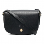 Longchamp &Eacute;pure 17 &Uuml;hev&auml;rviline Klipskinnast Nahast Sadulakott Naiste Crossbody kott Must 10165HYZ001 Basic Set (Bag+Dust Bag)