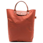 Longchamp Moodne Trend Taaskasutatud Pol&uuml;amiidist L&otilde;uend T&otilde;mblukuga Kotike Ostukott K&auml;ekott Keskmine Naiste T&otilde;mblukuga Kotike Pruun 10168919404 Basic Set (Bag)