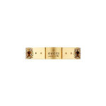 Gucci Icon Series T&auml;hekujuline &otilde;&otilde;nesmuster Disain L&auml;ikiv 18K Kuld S&otilde;rmus Unisex s&otilde;rmused 607339-J8500-8000 8