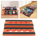 Instrument Pedal Board Guitar Accessory Non-slip Easy to Carry Holder Pedalboard for