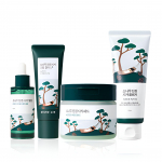 ROUND LAB Pine Calming Cica Trouble Care Komplekt Ampull 50ml + Kreem Plus 60ml + Tooneripadjad 50 tk + Puhastusvahend 150ml Aknet rahustav komplekt