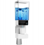 Automaatne puutevaba suuvee jaotur 700 ml seinale paigaldatav magnettopsidega suuvee dosaator vannitoa jaoks