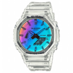 Casio G-SHOCK Meeste Vaik 200M Veekindel Analoog P&otilde;rutuskindel Kvartsikell GA-2100SRS-7A valge