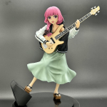 Anime BOCCHI THE ROCK Kuju Kikuri Hiroi 1/7 WAVE Anime T&uuml;drukud PVC Tegevuskuju M&auml;nguasi Aktiivsus Skulptuur T&auml;iskasvanute Kollektsiooni Mudel Nukk No Retail Box gray