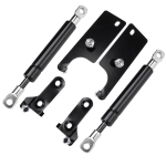 Toyota Hilux 2015-2023 Tagaluugi gaasiamort GUN125 Revo Pikapile 50-109 Sets black