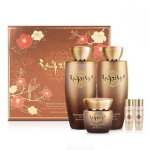 hwanghoozihwa Luksuslik taimne nahahooldus 3-osaline komplekt (Tooner 150ml + 30ml, Losjoon 150ml + 30ml, Kreem 55g) beige