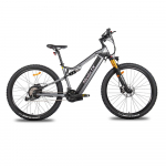 HEDA TX19 T&auml;isvedrustusega H&uuml;draulilised Ketaspidurid Maanteeratas M&auml;giratas 29 tolli Topeltvedrustus 27-k&auml;iguline T&auml;iskasvanute Elektrijalgratas Hedatx TX19（29 Inch GRAY）