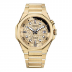 CITIZEN Series8 seeria 200 meetrit veekindel Automaatne Terasrihm 42,6 mm meeste k&auml;ekell kuldne sihverplaat NB6062-52P sinine