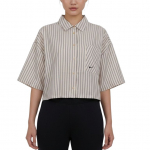 Nike As W Nsw Offln Wvn Ppln Triibuline Polo L&uuml;hikeste Varrukatega S&auml;rk Naiste s&auml;rgid II4229-286 S
