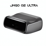 JMGO O2 Ultra 4K &Uuml;limalt L&uuml;hikese Viske Laserprojektor - 2800 ISO Luumenit, 2800:1 Kontrast, Dolby Audio, Nutikas kodukino elutuppa UK Plug