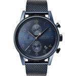 Hugo Boss 1513538 Sinine Roostevabast Terasest Meeste K&auml;ekell 44 mm sinine