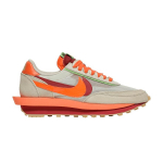 Nike LD Waffle sacai CLOT Kiss of Death Net Orange Blaze 44