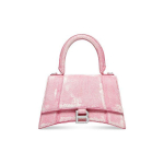 Balenciaga Hourglass &Uuml;he K&auml;epidemega Kott Denim Roosa Naiste &Uuml;lemine K&auml;epide 593546-2104W-5809 Basic Set (Bag+Dust Bag)
