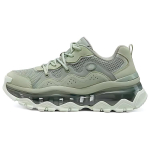 Skechers Street Kangas S&uuml;nteetiline nahk Mugav Vastupidav Hingav Higiimav Madalad Isa tossud Naiste toss Roheline 177935-SAGE 37 gray