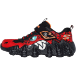 Skechers Poistele O-Saurus - Rapid-Dino V&otilde;rkmaterjalist Sportlik Mugav Libisemisvastane Vastupidav Madalad Vabaajajalatsid Laste toss Punane 400119L-RDBK 28.5