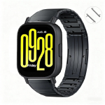 22mm kellarihm Redmi watch 5 lite/5 active jaoks Luksuslik metallist roostevabast terasest k&auml;ev&otilde;ru rihm Xiaomi Redmi watch5 active rihm 22mm watch strap must