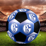 FC Schalke 04 Sisejalgpalli pall V&auml;rviline Masin&otilde;mmeldud PVC Suurus 5 Meeskonna Treening V&otilde;istluseks Valmis Vastupidav K&otilde;rge p&otilde;rkega Lahe Spordikingitus