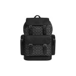 Coach Sprint 29 Pingutusn&ouml;&ouml;p ja Pandlakinnitus Nahast ja Kangast Seljakott Suur Meeste seljakott S&uuml;si-Hall Must CT016-SVO1U Basic Set (Bag+Dust Bag)